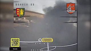 Roj dronov prepadol ruský vlak s palivom