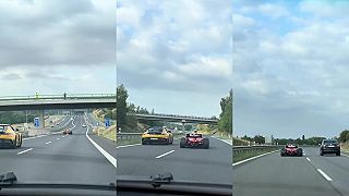 Po českej diaľnici si niekto zajazdil na formule