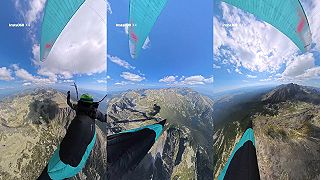 video Paragliding - prelet Vysokých Tatier