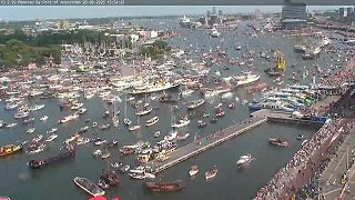 video Amsterdam opäť zaplavili lode, konal sa SAIL Amsterdam 2025