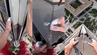 video Dal som si rozcvičku, vyliezol som na výškovú budovu