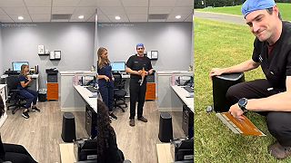 video Mali v kancelárii myš, museli zavolať šéfa - doktora