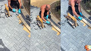 video Poznám chlapíka, ktorý zámkovú dlažbu uloží raz-dva!