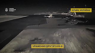 Ruský vrtuľník Mi-8 a Mi-17 značili ukrajinské drony
