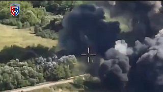 Podmínovaný most odpálil FPV dron