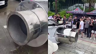 video Najväčší výfuk v histórii tuningu (Tokio)