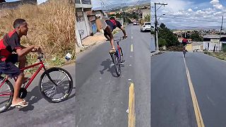 video Snáď to bolo dobré ponaučenie (na bicykli)