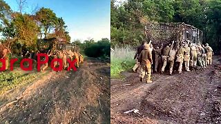 Rusi opäť nasadzujú ťažkú techniku