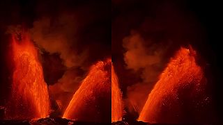 Erupce havajské sopky Kilauea