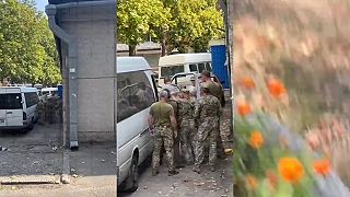 Násilné mobilizovanie na Ukrajine