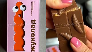 Čokoláda s larvami