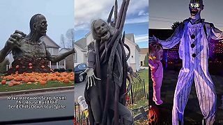 video Halloween je už tu, Američania už majú domy vyzdobene!