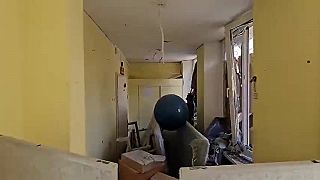 Detská nemocnica v Charkove po ruskom bombardovaní
