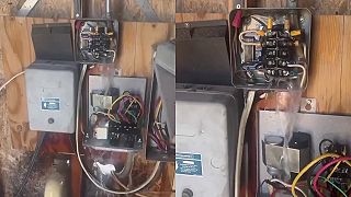 Neviem, kto ti robil elektriku, ale nemyslím si, že to je dobre!