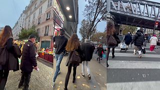 video Prechádzka ulicami Paríža na jeseň 2025