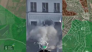 Čistenie Kupjnsku od okupantov