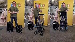 video Kompaktný a super-kompaktný detský kočík