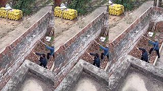 video Ten starý tehlový plot zvalíme lopatami!