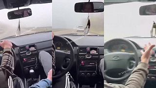 video Takmer 200 km/h v hustej hmle, táto partia Rusov by si zaslúžila Darwinovu cenu!