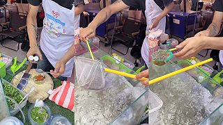 video Poprosím jeden čerstvý krevetový šalát (Bangkok)