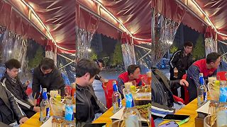 video Chel som pivo a nie pivnú fontánu!