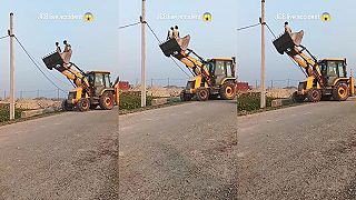 video Rebrík im netreba, veď máme JCB! (BOZP LVL -99)