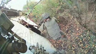 Čistenie Novoselivky od okupantov