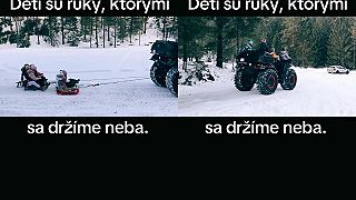 ĎAKUJEME BRAT za BRATA - Deti sú ruky, ktorými sa držíme neba.
