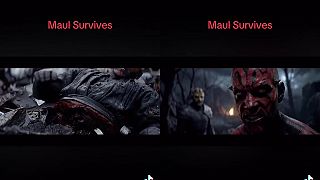 Star Wars - AI vytvorila snímok kde by Darth Maul prežil.