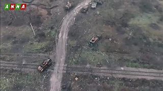 Pokrovsk cesta smrti pre ukrajinskú techniku