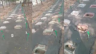 video Verejné toalety niekde v Indii, z ktorých vám odpáli dekel