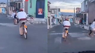 Ujco si trošku vypil a vybral sa domov na bicykli