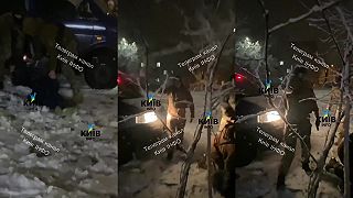 Násilná mobilizácia v Kyjeve