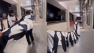 video Podržíš mi rukáv, potrebujem sa vyzliecť!