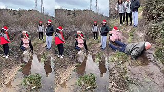 video Dedko ťa cez tú vodu prenesie!