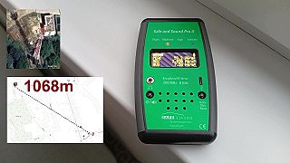 Zvuk mikrovlnných impulzov (WiFi v dome je vypnuté)