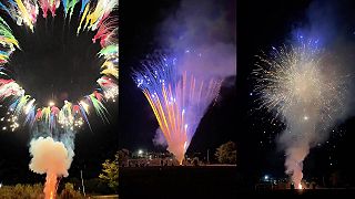 Taký malý čínsky ohňostroj zo škatule