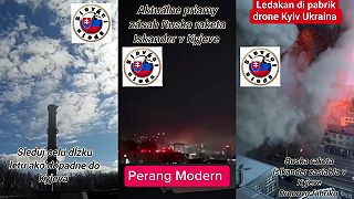 Raketa Iskander vyrobená z pračky rozbila celú fabriku na výrobu dronov v Kyjeve