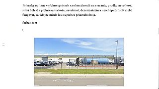 Nedávna fotografia Madura vo väzbe v USA / krvácanie z nosa