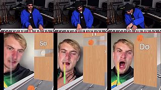 video Do-Re-Mi-Fa-So-La-Ti-Do s hudobným sprievodom