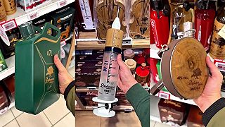 Poľské vodky v originálnych fľašiach