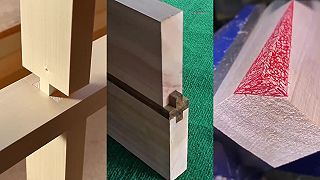 video Spájanie dreva bez klincov (ASMR)