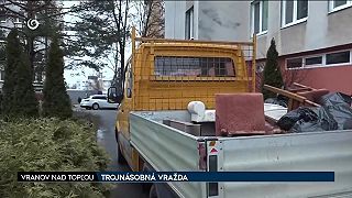Vo Vranove nad Topľou. Išlo o rodičov a ich dcéru. Podozrivým je ich syn a brat,