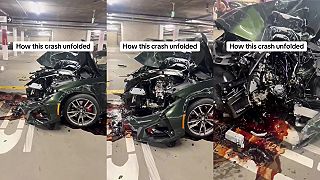 video Ako starý šedivý pán zrušil svoje BMW