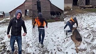 video Mladý inteligent sa zapálil len pre vzhliadnutia