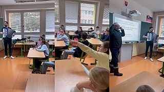 V škole vo Vranove nad Topľou mali hudobnú výchovu z Vilom