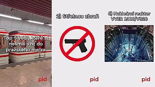 Pražský dopravní podnik žertuje: TOP 5 věcí, které si raději neberte do metra