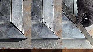 video Ako odrezať šikmo dva rôzne široké profily tak, aby presne sedeli rohy?