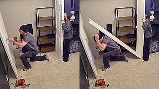 video Keď ti doma pri údržbárskych prácach pomáha žena