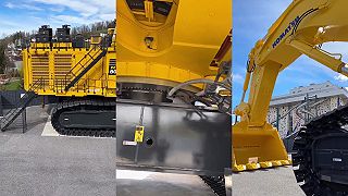 video Komatsu PC8000 - jedno z najväčších rýpadiel na svete